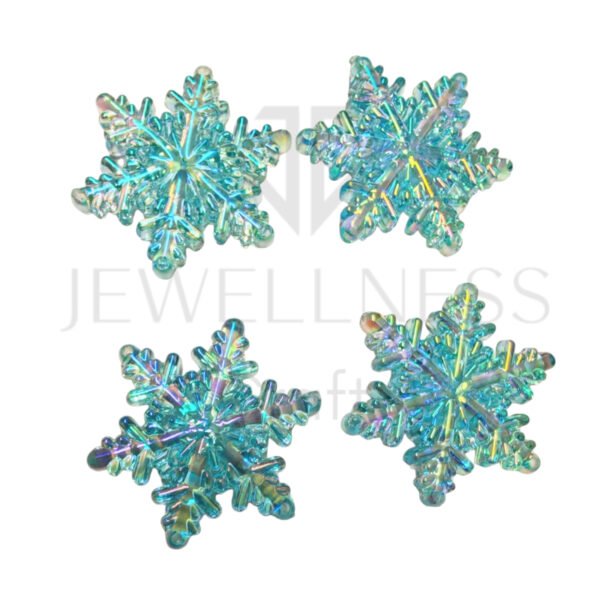Christams Acrylic Snowflake Pendant /Connector BA001