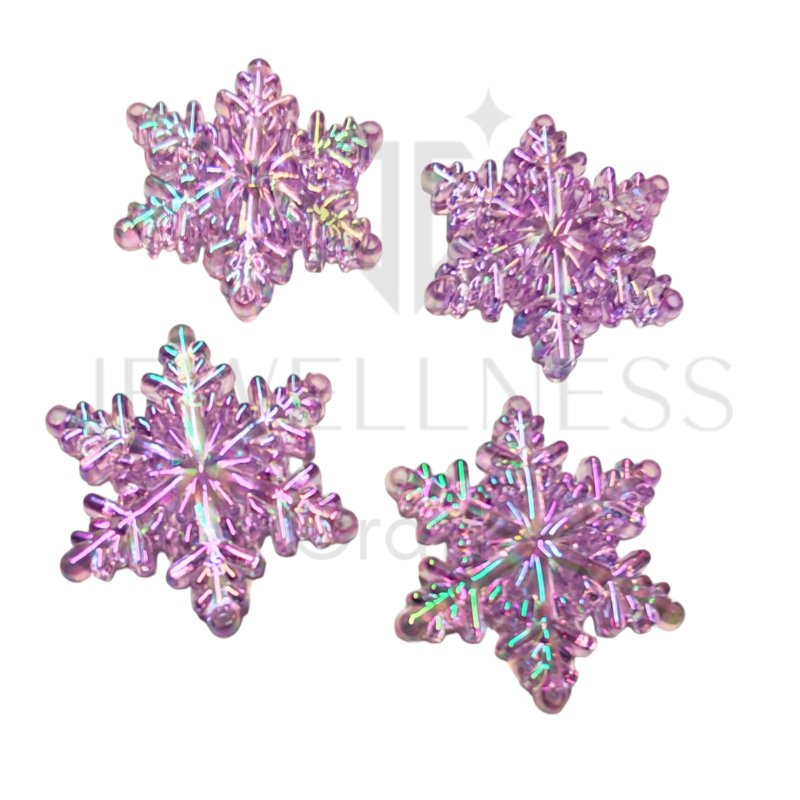 Christams Acrylic Snowflake Pendant /Connector BA001 Christams Acrylic Snowflake Pendant /Connector BA001