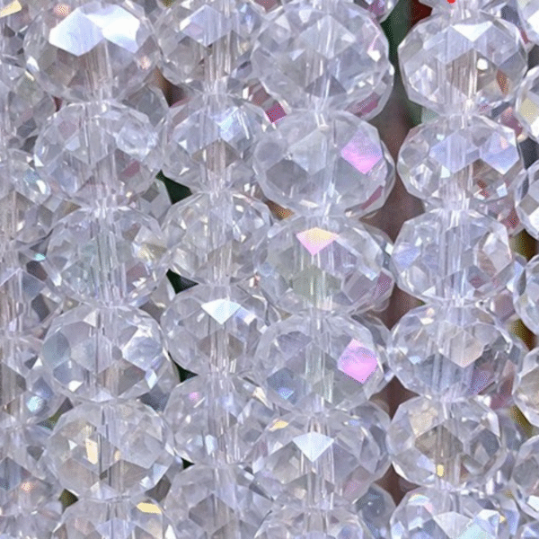 Rondell Crystal Clear 14mm CS003