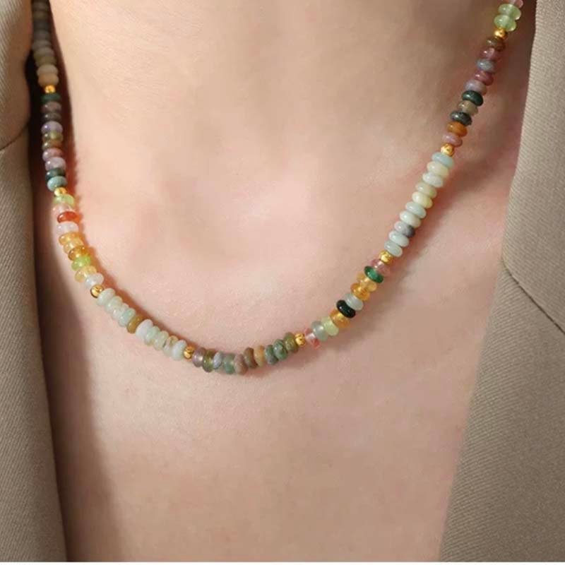 Artisan Gemstone Jewellery – Handmade Gemstone Necklace HM005 Artisan Gemstone Jewellery – Handmade Gemstone Necklace HM005