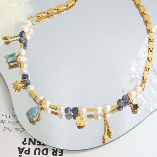 Artisan Gemstone Jewellery – Handmade Gemstone Necklace HM 001